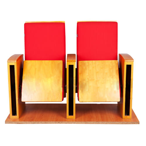 Ghế hội trường cao cấp GS-32-12GB là ghế hội trường gỗ tự nhiên sơn PU cao cấp. Long Gia Uy