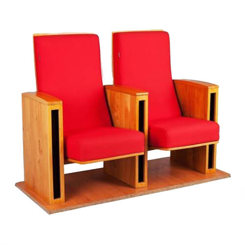 Ghế hội trường cao cấp GS-32-12GB là ghế hội trường gỗ tự nhiên sơn PU cao cấp.