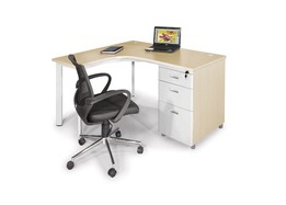 Bàn chân Oval BLP14H5-CO,bàn văn phòng,bàn gỗ,bàn làm việc