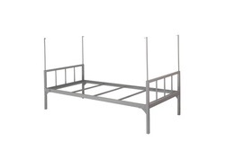 Giường sắt 1 tầng JS-1T, giường sắt, giường giá rẻ, giường sắt 190